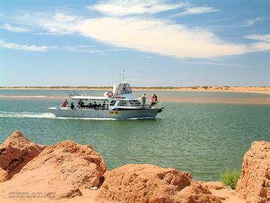 Charter Boat in Beadon Creek, Onslow, Western Australia
